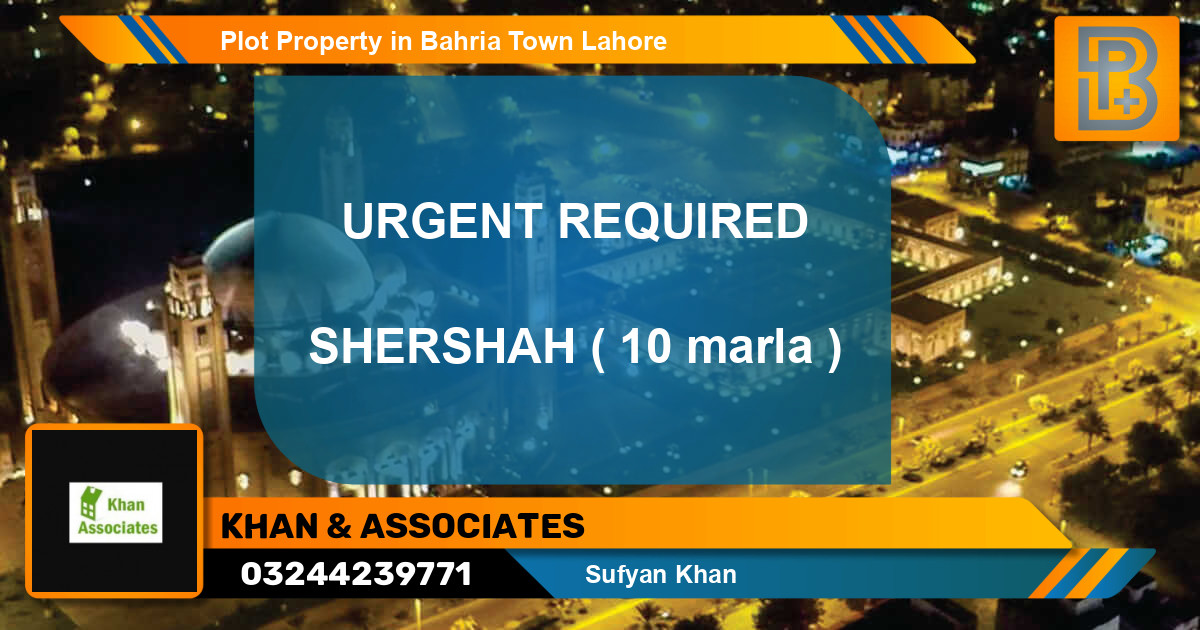 Residential Plot for Sale in Bahria Town, Lahore - (BP-53945)