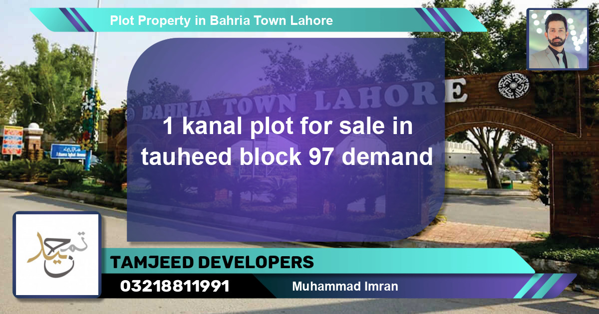 Residential Plot for Sale in Bahria Town, Lahore - (BP-54002)