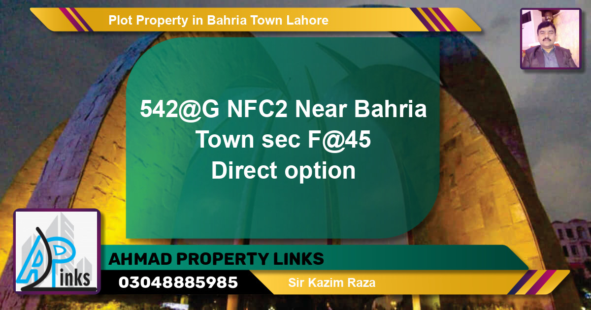 Residential Plot for Sale in Bahria Town, Lahore - (BP-54099)