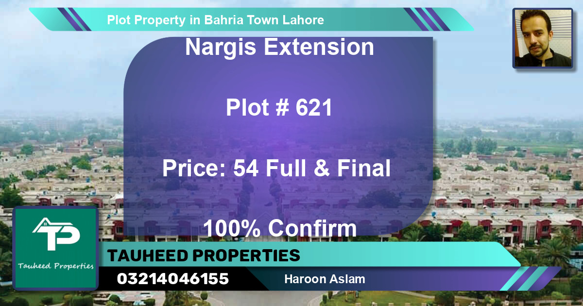 Residential Plot for Sale in Bahria Town, Lahore - (BP-54154)
