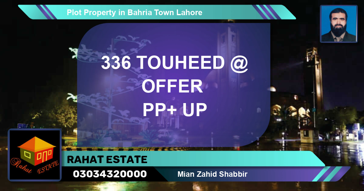Residential Plot for Sale in Bahria Town, Lahore - (BP-54198)