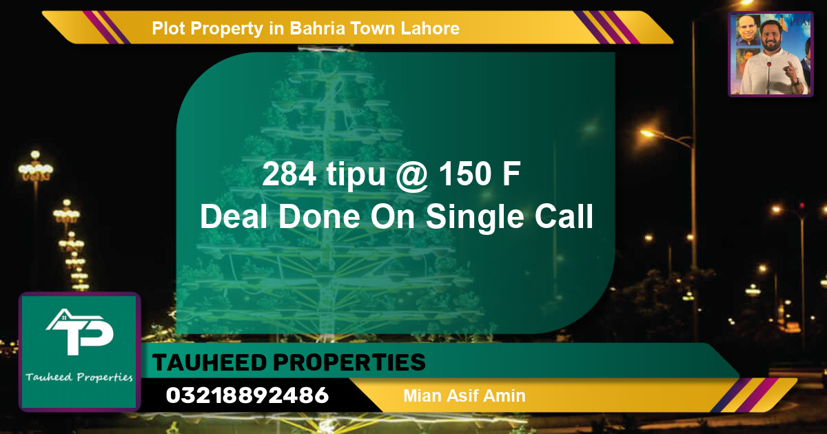 Residential Plot for Sale in Bahria Town, Lahore - (BP-54286)