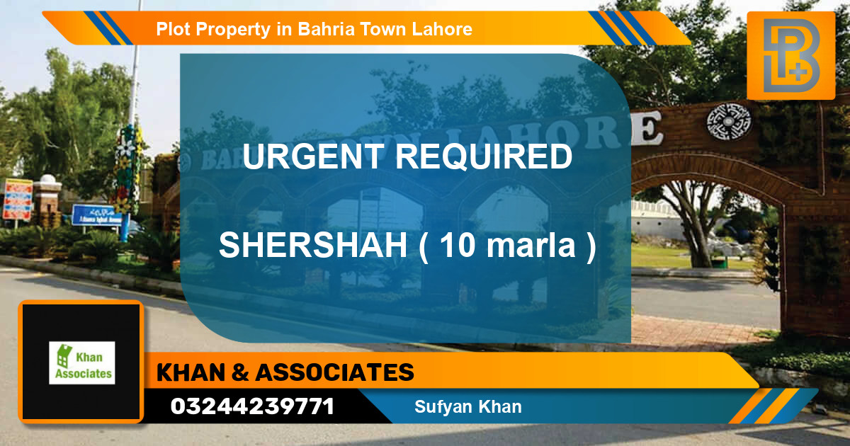 Residential Plot for Sale in Bahria Town, Lahore - (BP-54306)