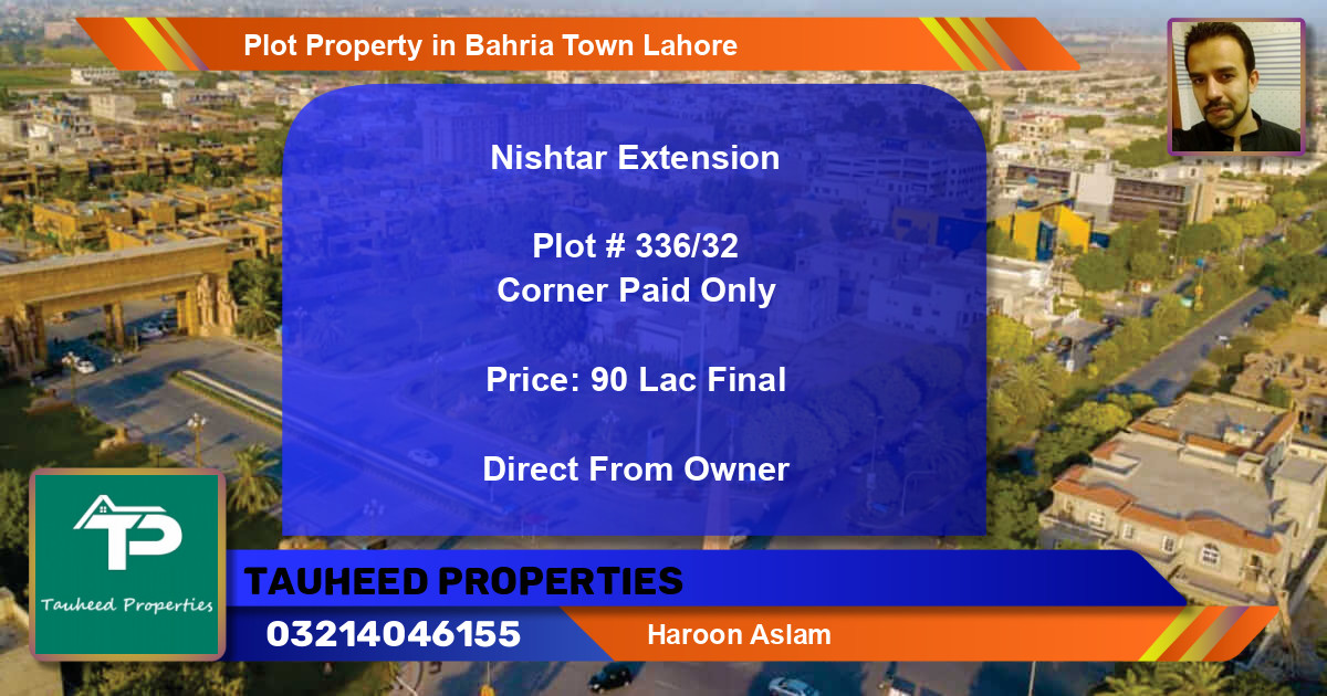 Residential Plot for Sale in Bahria Town, Lahore - (BP-54617)