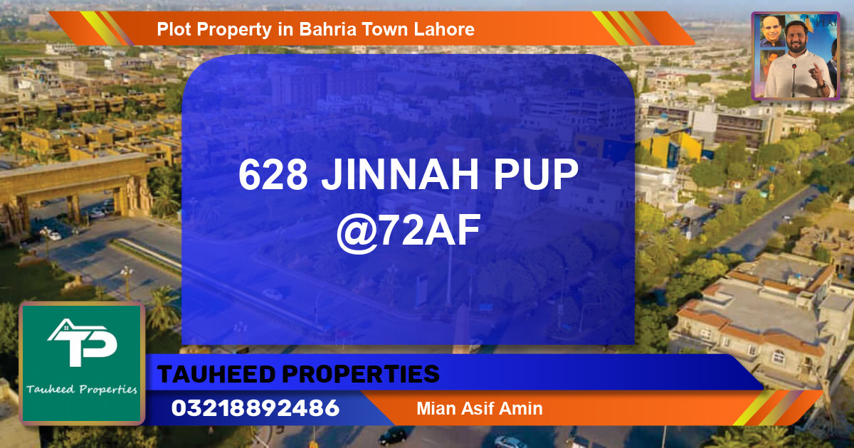 Residential Plot for Sale in Bahria Town, Lahore - (BP-55141)