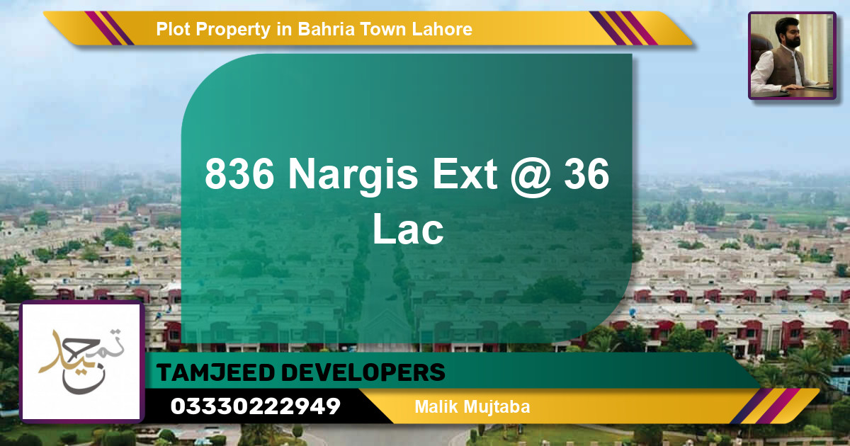 Residential Plot for Sale in Bahria Town, Lahore - (BP-55327)
