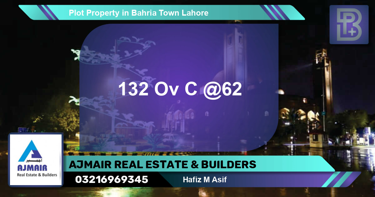Residential Plot for Sale in Bahria Town, Lahore - (BP-55340)