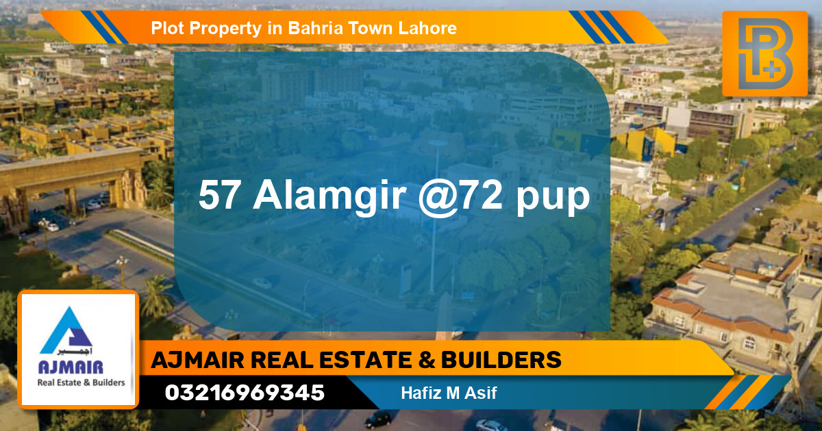 Residential Plot for Sale in Bahria Town, Lahore - (BP-55344)