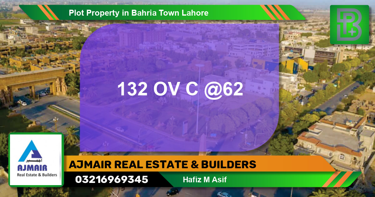 Residential Plot for Sale in Bahria Town, Lahore - (BP-55553)