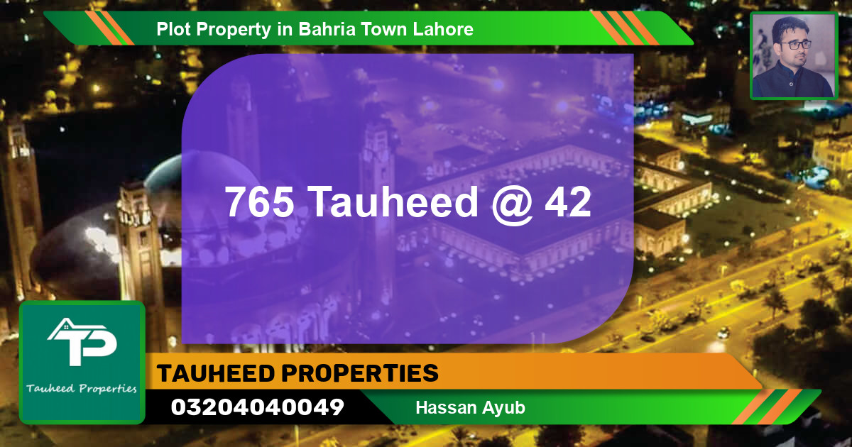 Residential Plot for Sale in Bahria Town, Lahore - (BP-56219)