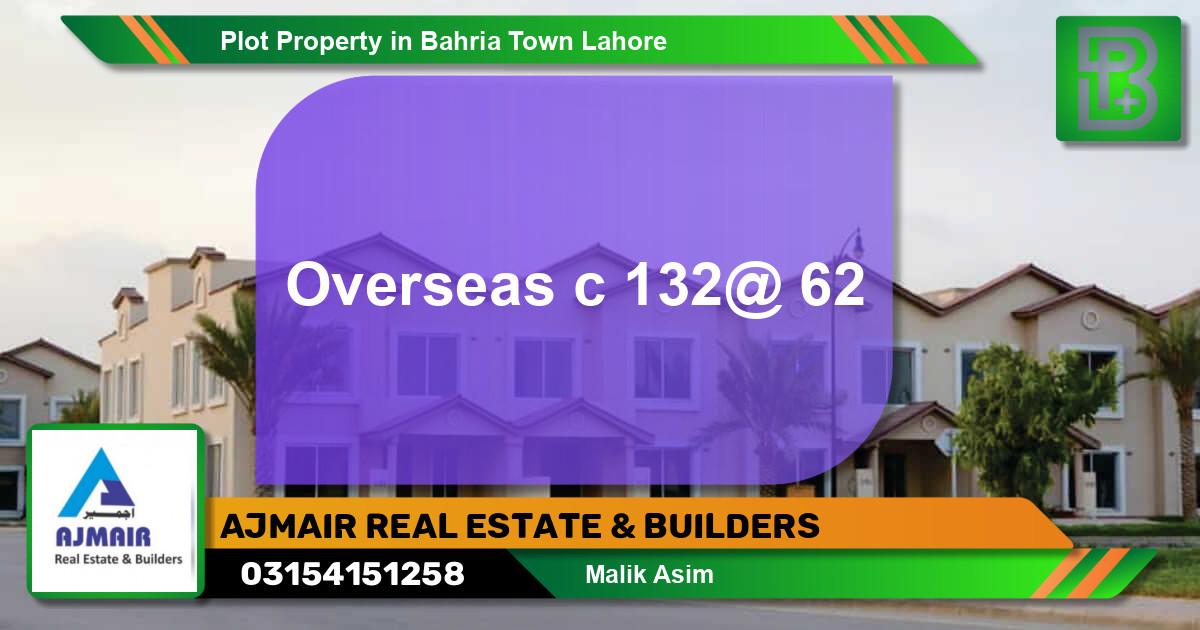 Residential Plot for Sale in Bahria Town, Lahore - (BP-56364)