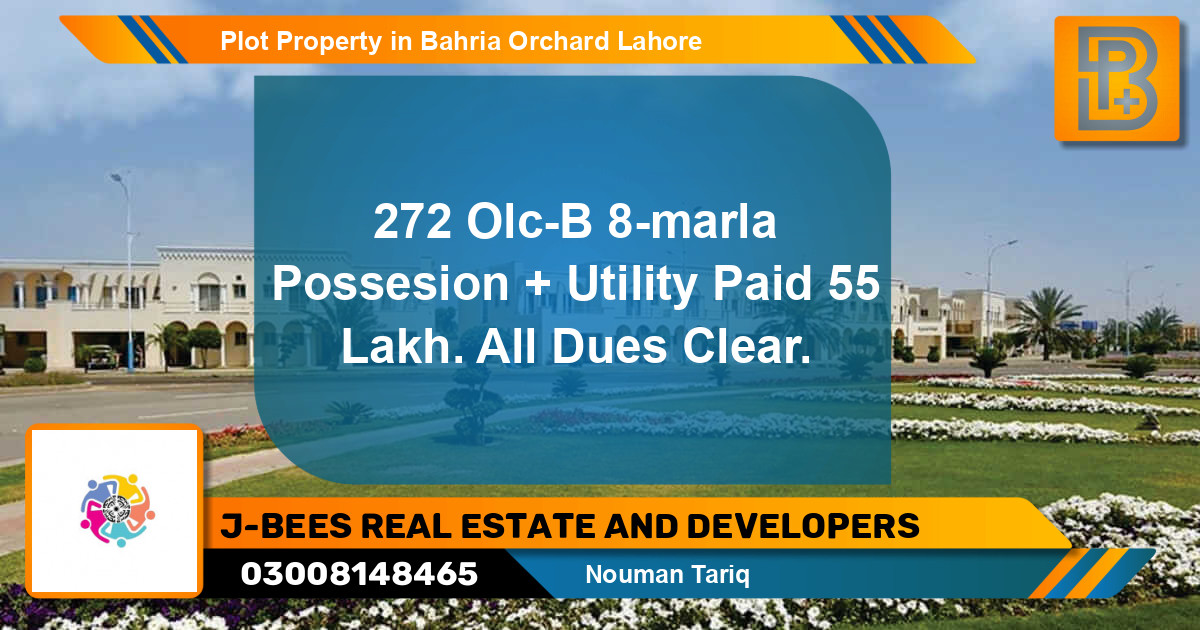 Residential Plot for Sale in Bahria Orchard, Lahore - (BP-56418)
