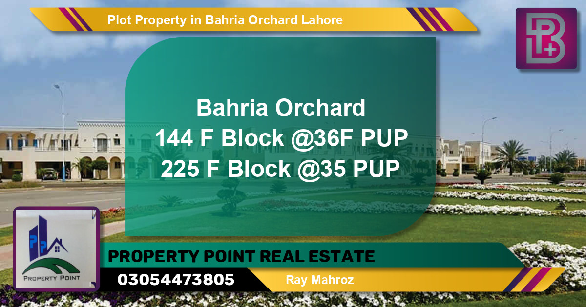 Residential Plot for Sale in Bahria Orchard, Lahore - (BP-56433)