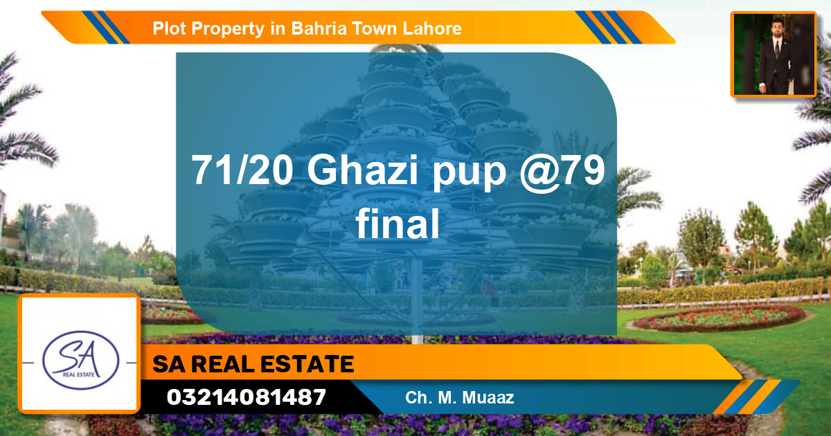 Residential Plot for Sale in Bahria Town, Lahore - (BP-56479)