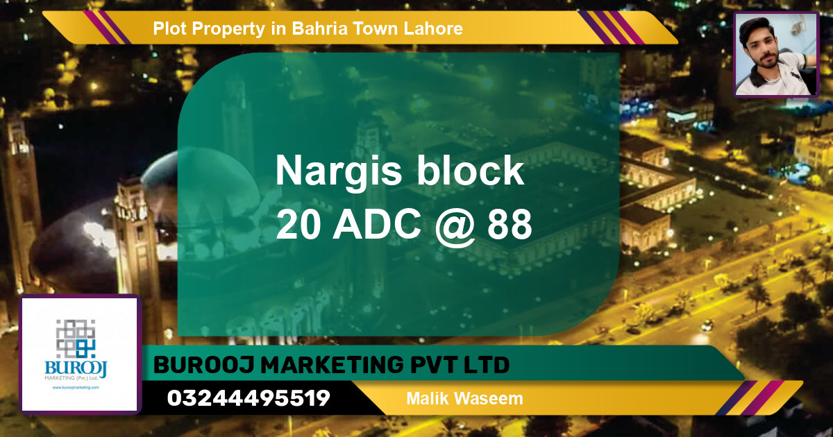 Residential Plot for Sale in Bahria Town, Lahore - (BP-56502)