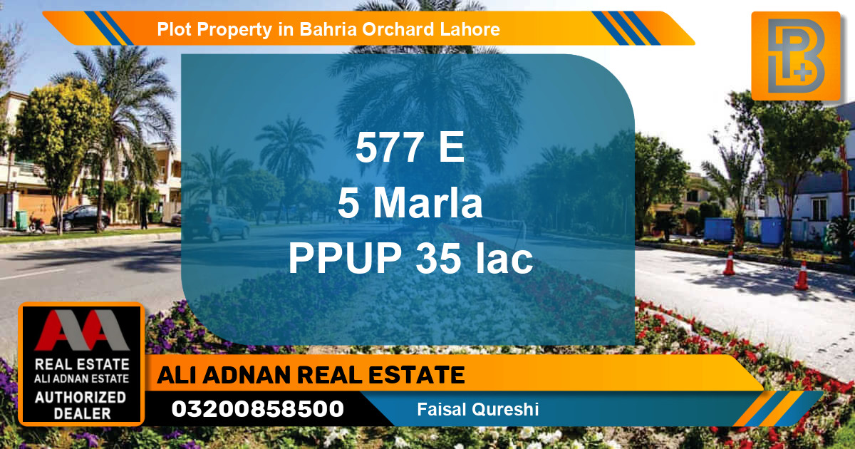 Residential Plot for Sale in Bahria Orchard, Lahore - (BP-56558)