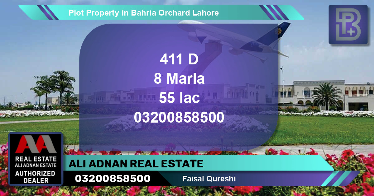 Residential Plot for Sale in Bahria Orchard, Lahore - (BP-56578)