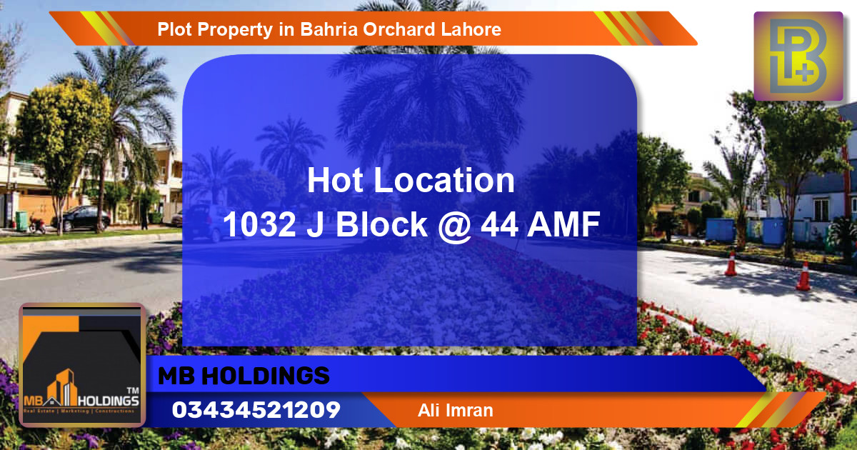 Residential Plot for Sale in Bahria Orchard, Lahore - (BP-56726)