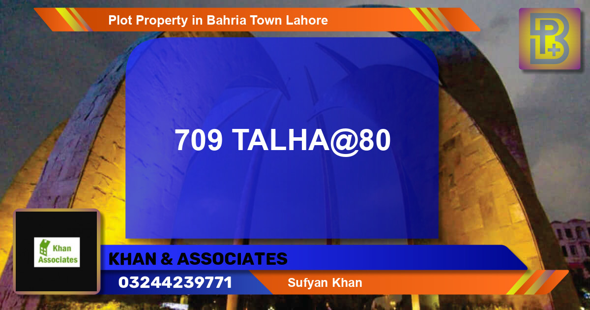 Residential Plot for Sale in Bahria Town, Lahore - (BP-56770)