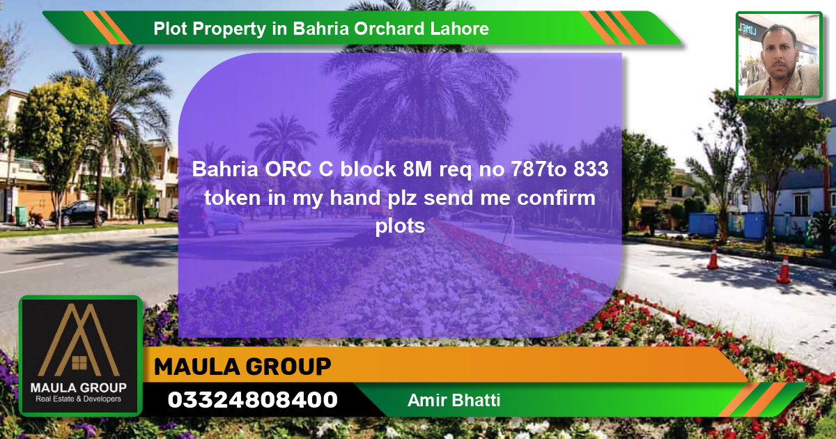 Residential Plot for Sale in Bahria Orchard, Lahore - (BP-56929)