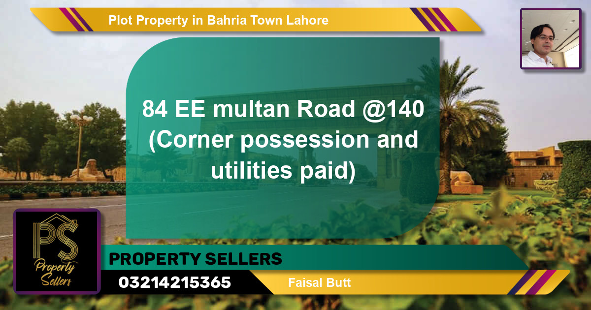 Residential Plot for Sale in Bahria Town, Lahore - (BP-57695)