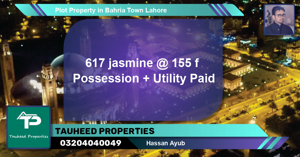 Residential Plot for Sale in Bahria Town, Lahore - (BP-57925)