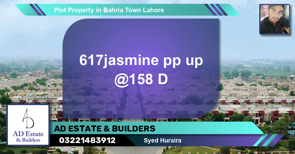 Residential Plot for Sale in Bahria Town, Lahore - (BP-57962)