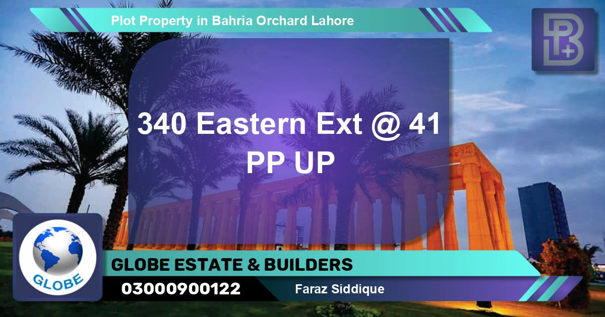 Residential Plot for Sale in Bahria Orchard, Lahore - (BP-57994)