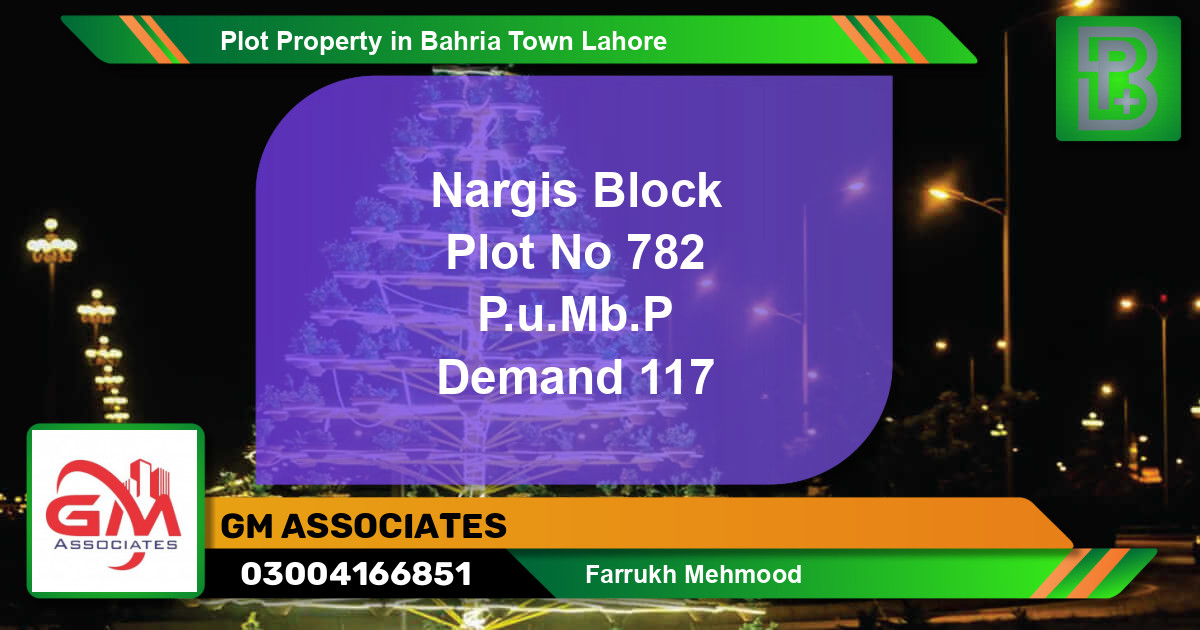 Residential Plot for Sale in Bahria Town, Lahore - (BP-58183)