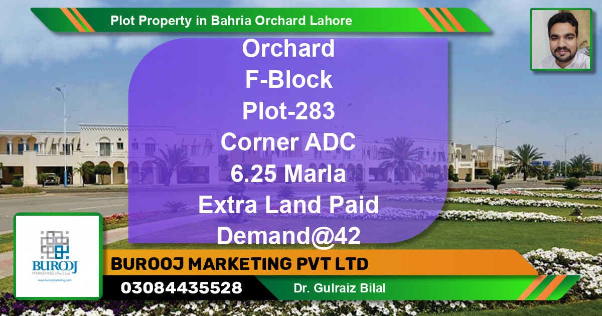 Residential Plot for Sale in Bahria Orchard, Lahore - (BP-58297)