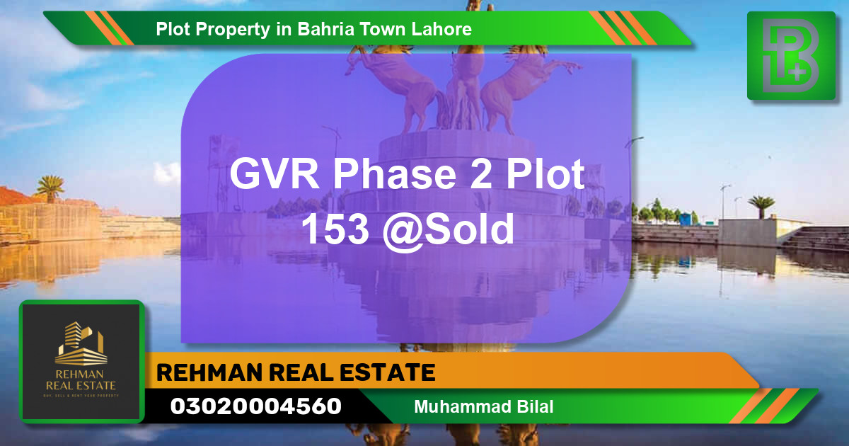 Residential Plot for Sale in Bahria Town, Lahore - (BP-58420)
