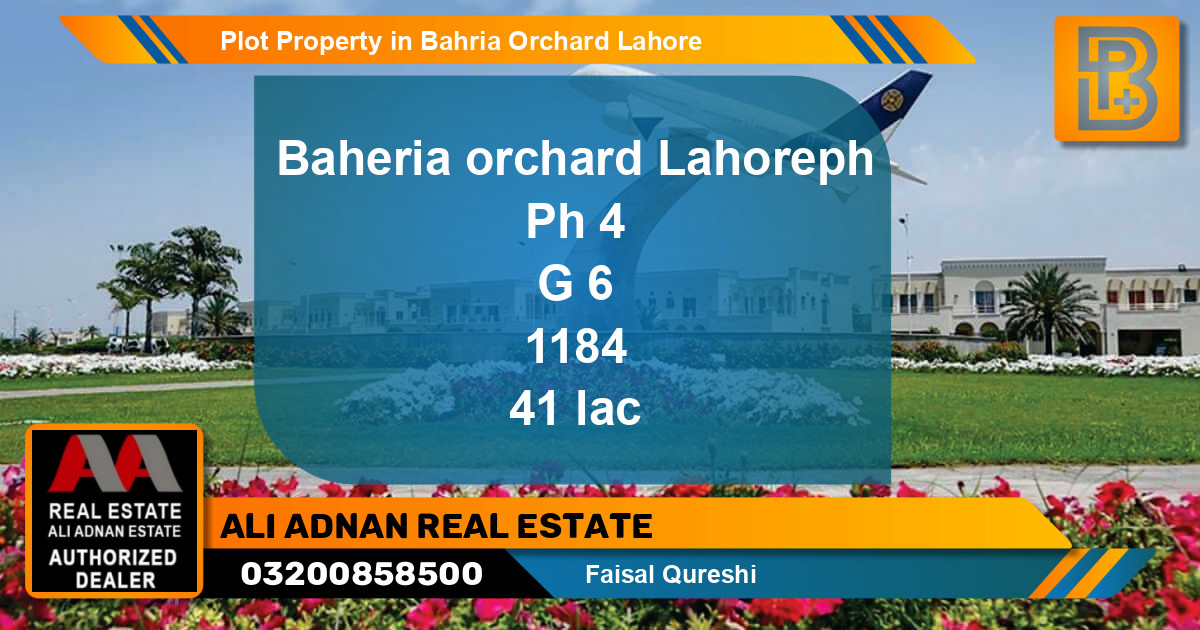 Residential Plot for Sale in Bahria Orchard, Lahore - (BP-58480)