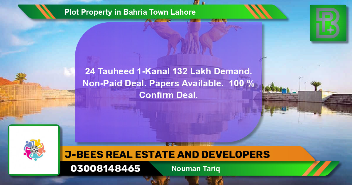Residential Plot for Sale in Bahria Town, Lahore - (BP-58497)
