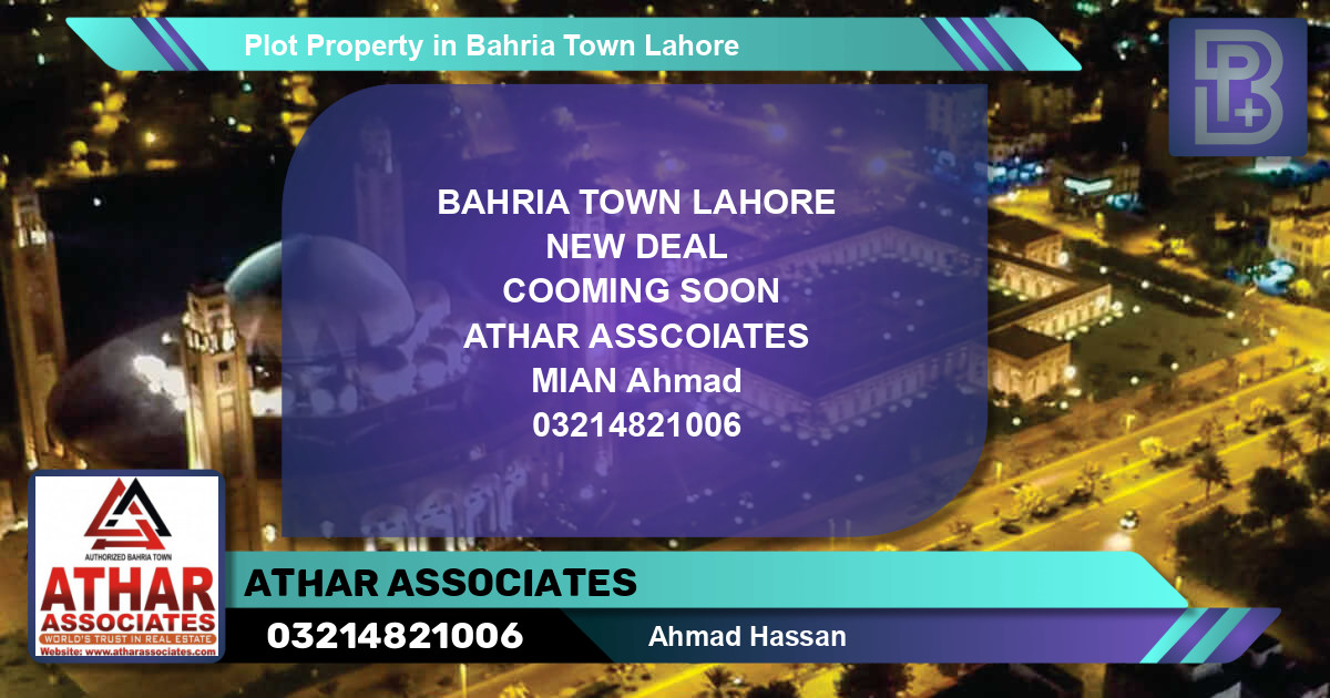 Residential Plot for Sale in Bahria Town, Lahore - (BP-58536)
