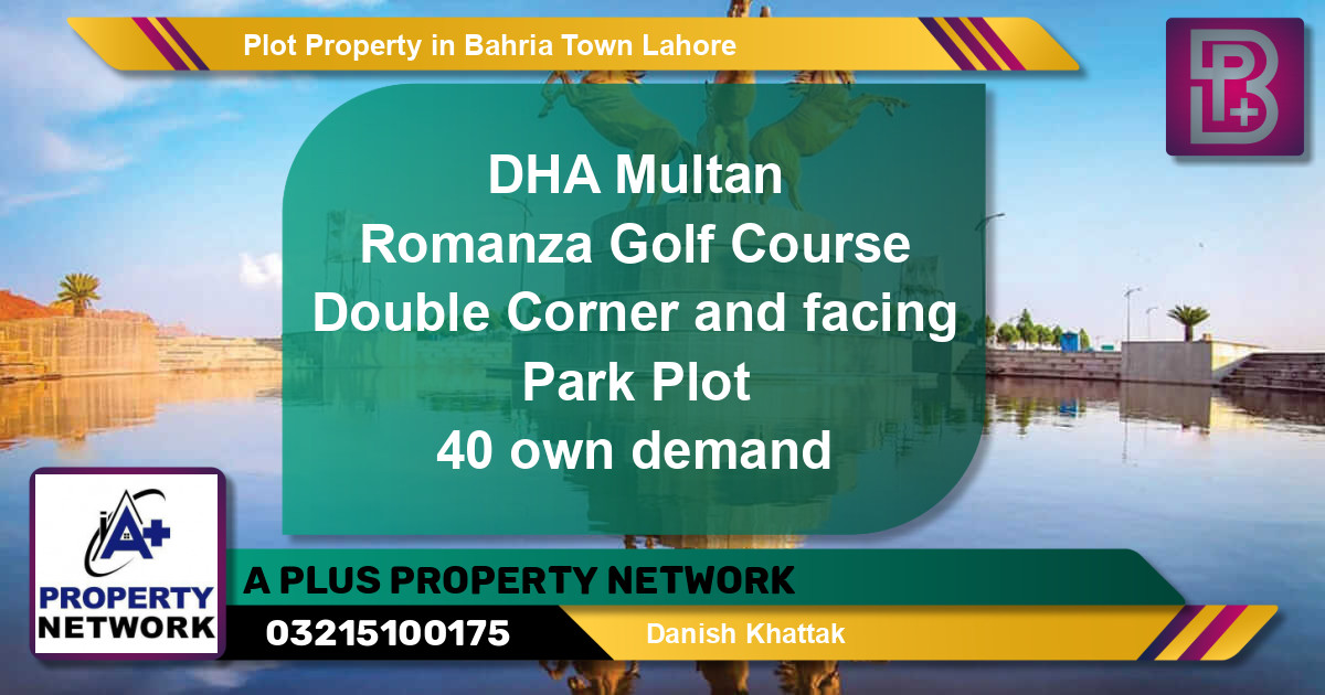 Residential Plot for Sale in Bahria Town, Lahore - (BP-58610)