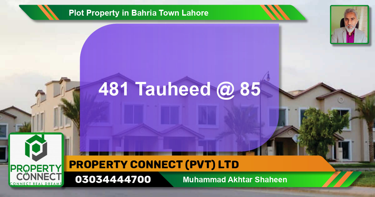 Residential Plot for Sale in Bahria Town, Lahore - (BP-58611)