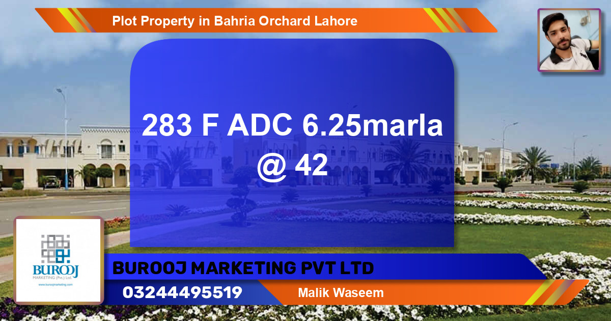 Residential Plot for Sale in Bahria Orchard, Lahore - (BP-58652)