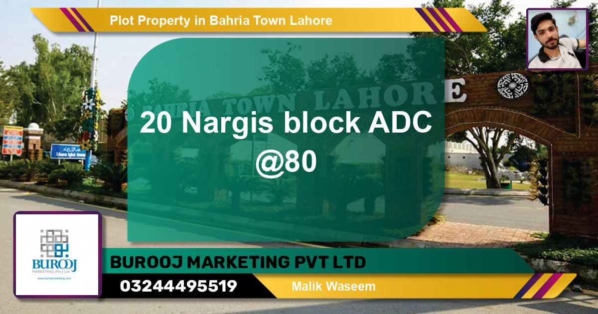 Residential Plot for Sale in Bahria Town, Lahore - (BP-58653)