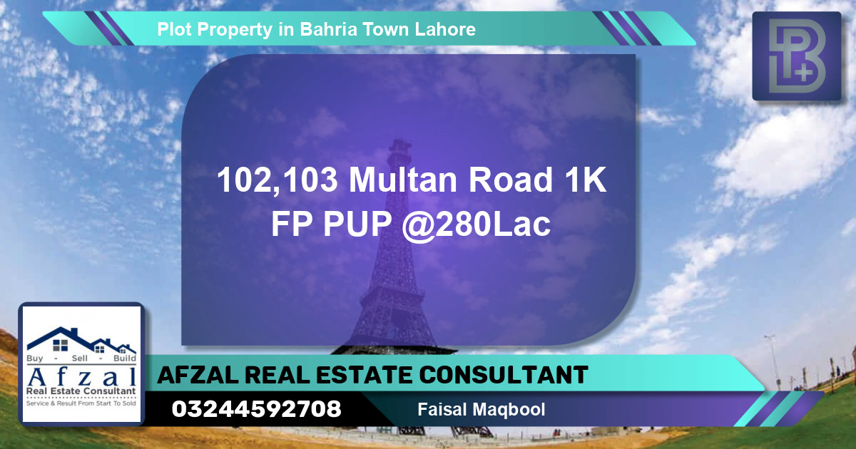 Residential Plot for Sale in Bahria Town, Lahore - (BP-58706)
