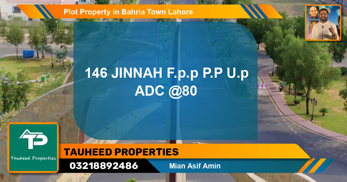 Residential Plot for Sale in Bahria Town, Lahore - (BP-58714)
