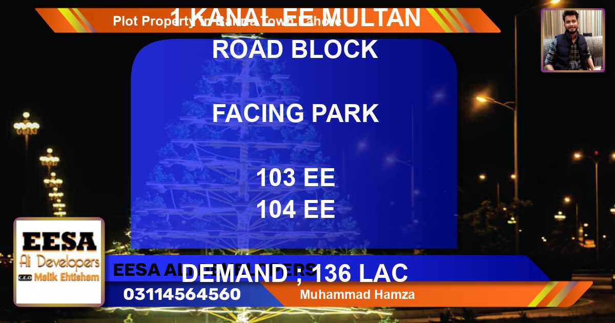 Residential Plot for Sale in Bahria Town, Lahore - (BP-58868)