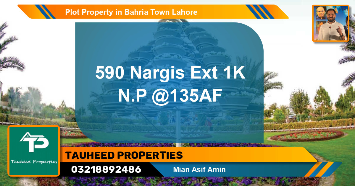 Residential Plot for Sale in Bahria Town, Lahore - (BP-59117)