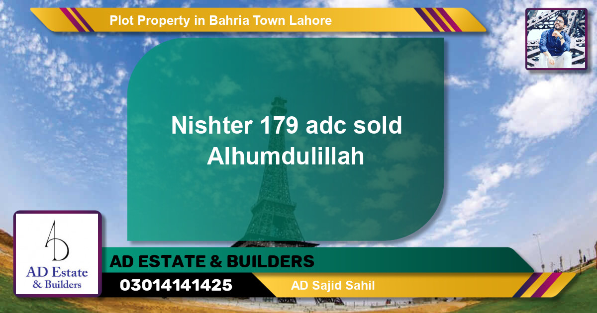 Residential Plot for Sale in Bahria Town, Lahore - (BP-59186)