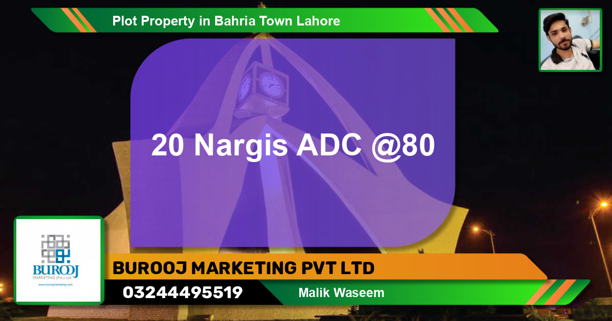 Residential Plot for Sale in Bahria Town, Lahore - (BP-59270)