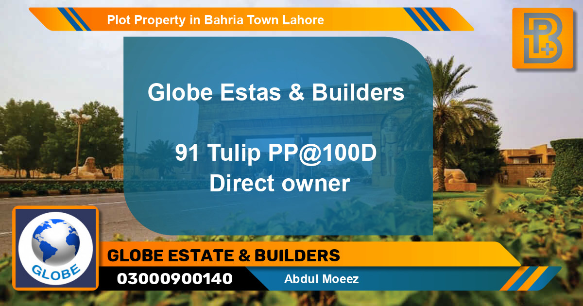 Residential Plot for Sale in Bahria Town, Lahore - (BP-59312)