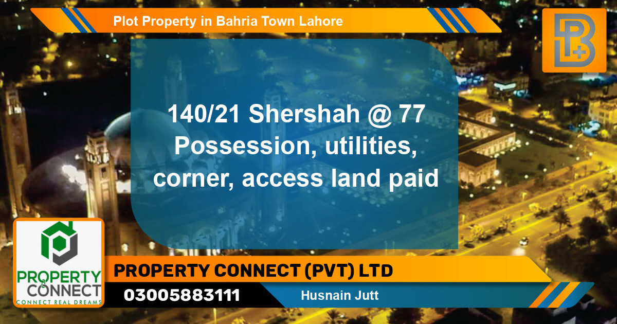 Residential Plot for Sale in Bahria Town, Lahore - (BP-59361)