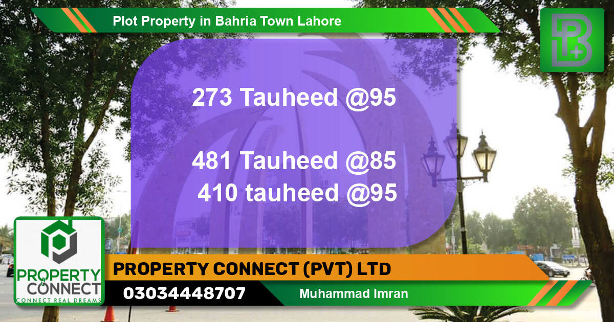 Residential Plot for Sale in Bahria Town, Lahore - (BP-59661)