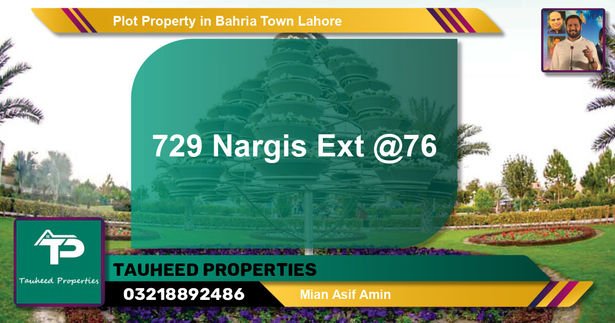 Residential Plot for Sale in Bahria Town, Lahore - (BP-59674)