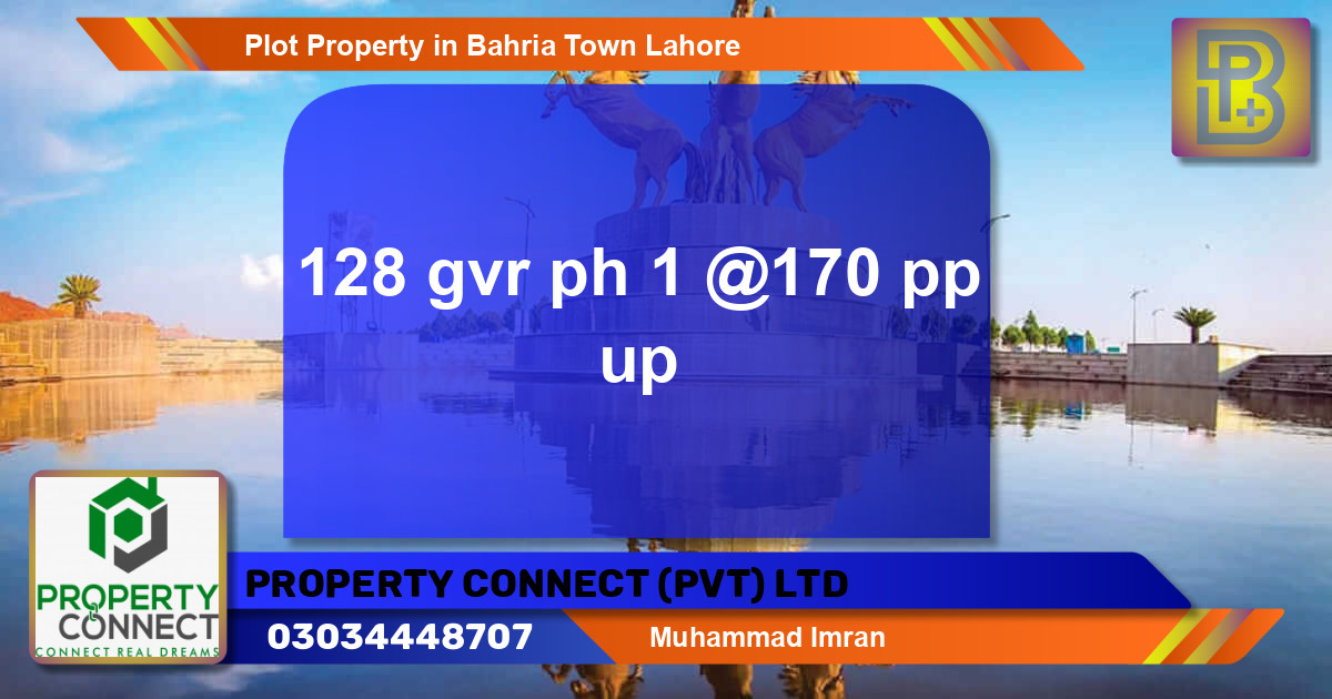 Residential Plot for Sale in Bahria Town, Lahore - (BP-59705)
