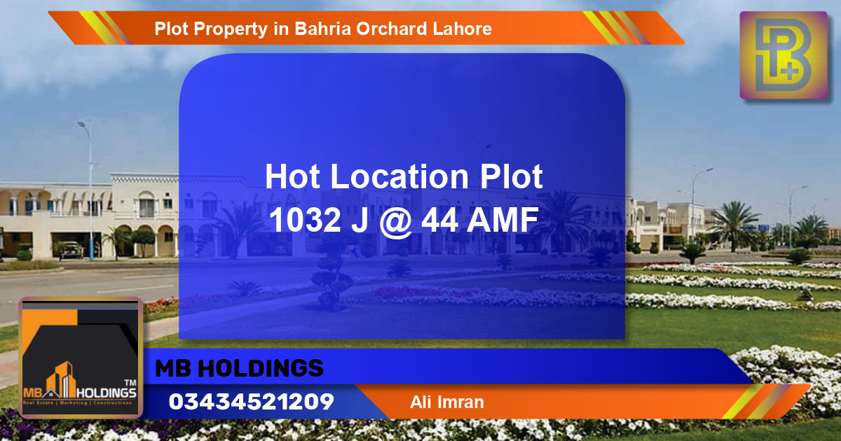 Residential Plot for Sale in Bahria Orchard, Lahore - (BP-60086)
